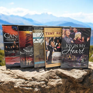 Sealed Gaither Gospel Series 5 NEW DVDs Joy To My Heart Tent Revival Homecoming
